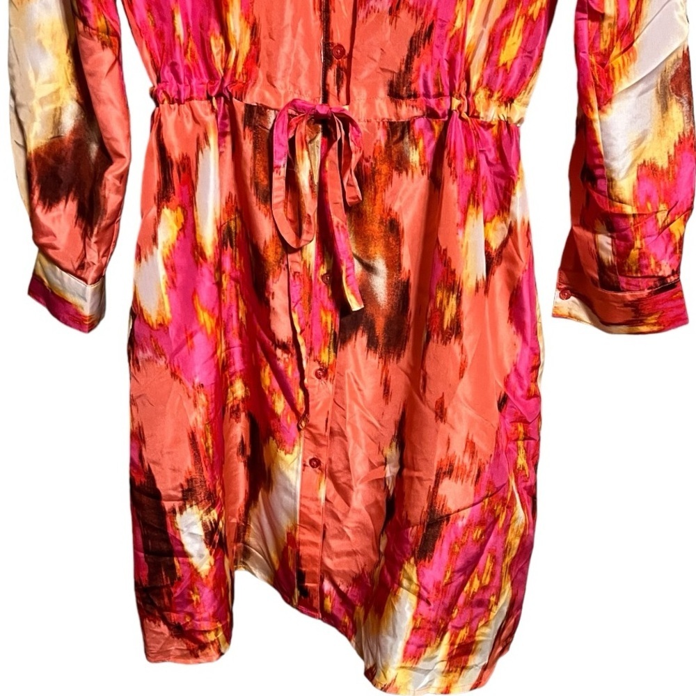 Calvin Klein 100%‎ Silk Dress nwt - Picture 3 of 6